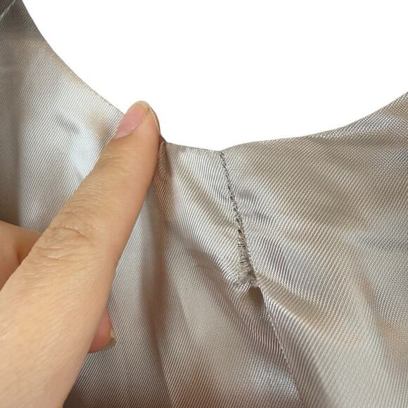 Zara Manteco Wool Blend Open Front Belted Long Coat Minimalist Chic Beige Sz XS - Picture 5 of 10